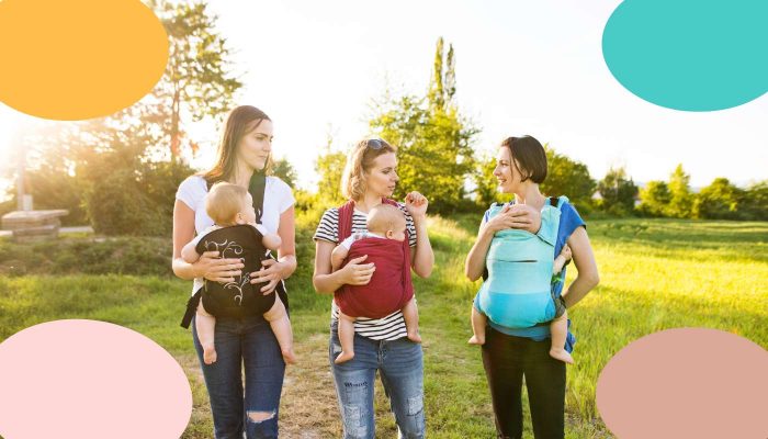 dormir en el portabebé