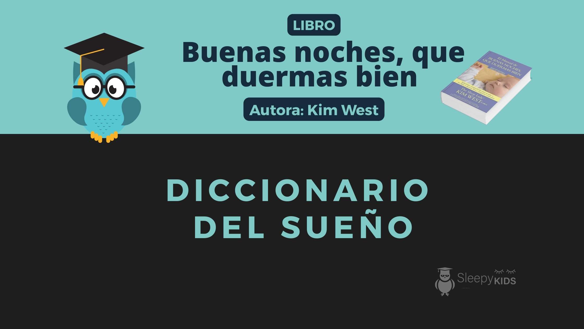 libro buenas noches que duermas bien, de kim west